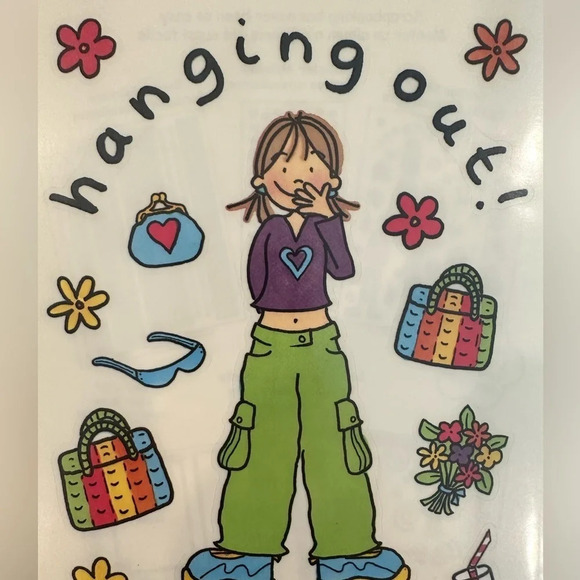 SandyLion Sticker Collection NIP - friends, bday, blues clues, baseball Y2K (9) - Picture 5 of 13